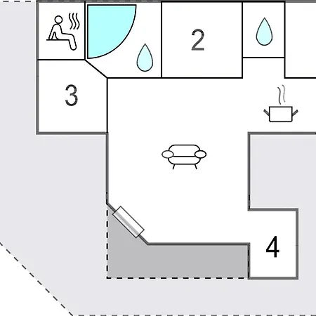 3 Bedroom Awesome In Broager