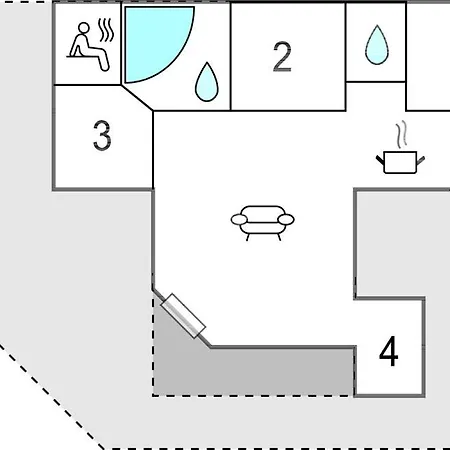 3 Bedroom Awesome In Broager